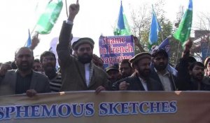 Pakistan: manifestation contre Charlie Hebdo à Islamabad