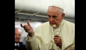 Pape François : "On ne peut pas insulter la foi des autres" - ZAPPING ACTU DU 16/01/2015