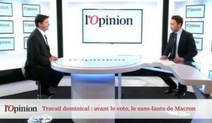 Travail le dimanche : avant le vote, le sans-faute d'Emmanuel Macron