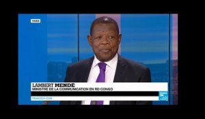 RDC - Lambert Mendé : "Ceux qui voulaient faire du Congo un nouveau Burkina-Faso ont eu tout faux"