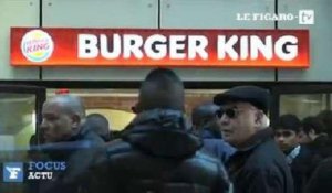 Burger King rouvre ses portes à Paris