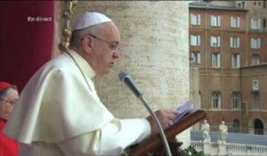 Noël : le pape François prie pour la paix en Syrie
