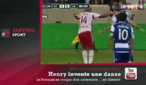Zap'Sport: La danse surréaliste de Thierry Henry