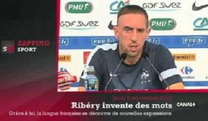 Zap'Sport: Quand Ribéry invente un nouveau mot