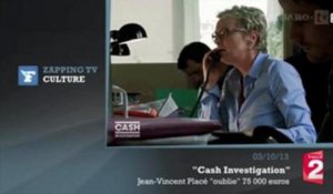Zapping TV : Jean-Vincent Placé "oublie" 75 000 euros