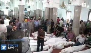 Egypte : les cadavres de partisans pro-Morsi rassemblés dans une mosquée
