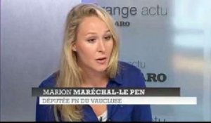 Marion Maréchal-Le Pen : «Je n'irai pas fleurir la tombe de de Gaulle»