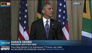 Obama : "Le courage de Mandela a inspiré le monde"