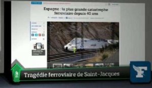 Top Média : la catastrophe ferroviaire espagnole fait la Une