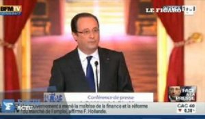 François Hollande : sa conférence de presse en trois minutes