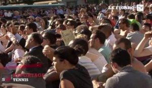 Roland Garros: La foule ne demandait qu'à s'enflammer