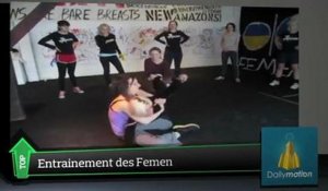 Top Média : L'entrainement des Femen captive les internautes