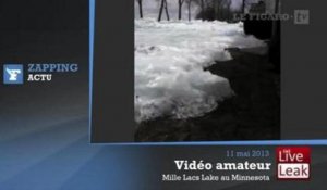 Une vague de glace déferle au Canada