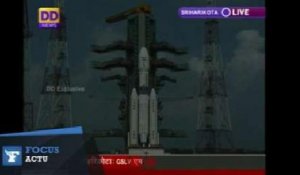 L'Inde envoie sa plus grosse fusée en orbite