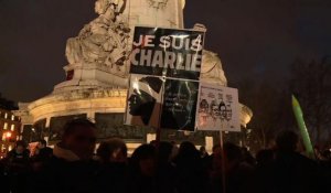 Charlie Hebdo: nouveau rassemblement à Paris