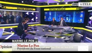 TextO' : Marine Le Pen : "On nous contraint à ne pas aller à cette manifestation" 