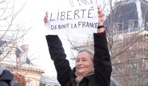 Marche républicaine : "Je n'avais pas défilé depuis Mai-68"