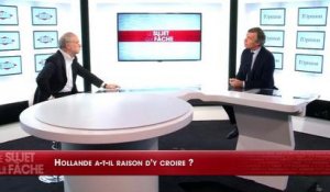 Duel Beytout/Joffrin : Hollande a-t-il raison d'y croire ? 