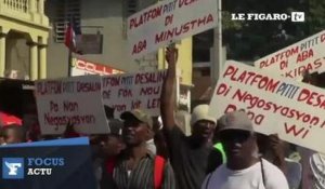 Haïti : des manifestants demandent la démission du président