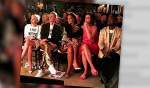 Rihanna, Kanye West, Miley Cyrus et Katy Perry aux Front Row
