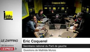 Eric Coquerel : "Je ne vois pas ce qu'il y a à sauver dans l'année de François Hollande".