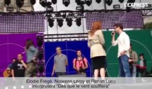 Francofolies: les répétitions d'Elodie Frégé, Nolwenn Leroy et Renan Luce
