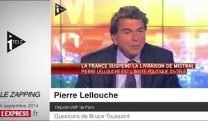 Navire Mistral: une "soumission  à la diplomatie américaine", dénonce Marine Le Pen