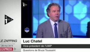 Européennes: "C'est un séisme pour François Hollande" selon Luc Chatel