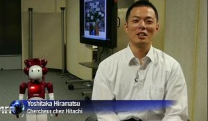 Japon: présentation d'un "robot blagueur"
