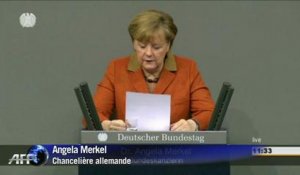 Allemagne: Angela Merkel veut "corriger" les dérives du marché du travail