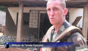 Centrafrique: une importante cache d'armes a été découverte par les soldats français