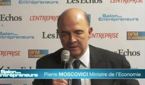 Pierre Moscovici Salon des Entrepreneurs de Paris