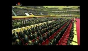 Corée du Nord: vaste rassemblement en l'honneur de Kim Jong-Il