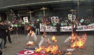 Séoul: défilé contre la dynastie dictatoriale de Pyongyang