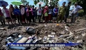 Accident d'avion au Laos: la recherche des corps difficile