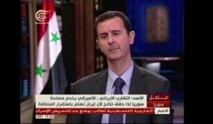 Assad: "La solution au conflit doit être une solution syrienne"