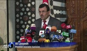 Le Premier ministre tunisien s'est engagé sur le "principe" d'une démission du gouvernement