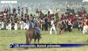 Napoléon: une reconstitution 200 ans après la bataille de Leipzig