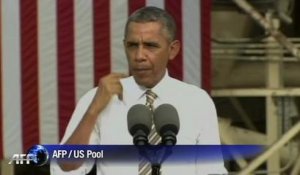 Shutdown: Obama s'en prend au président républicain de la Chambre des représentants