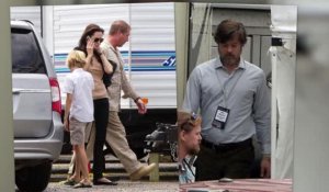 Angelina Jolie rend visite à Brad Pitt en tournage à la Nouvelle Orléans