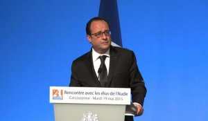 Deux ans avant 2017, Hollande évoque "le chemin parcouru"
