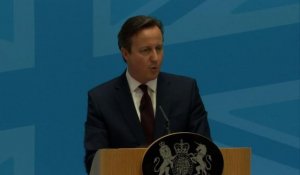 David Cameron à Riga pour réclamer des réformes de l'UE