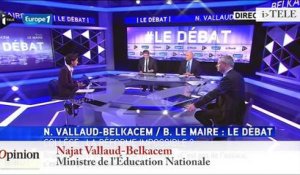 TextO' : Réforme du collège : le débat de Najat Vallaud-Belkacem et Bruno Le Maire