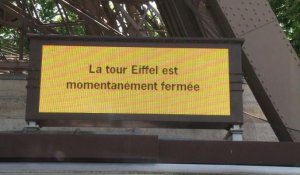 Trop de pickpockets, la Tour Eiffel fermée plusieurs heures