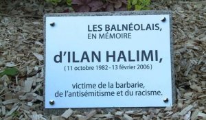 Une nouvelle stèle en mémoire d'Ilan Halimi dévoilée à Bagneux