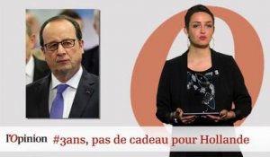 #tweetclash : #3ans, pas de cadeau pour Hollande