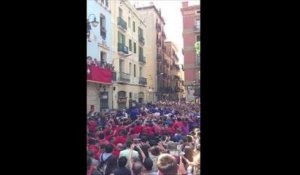 Barcelone : un "castell" s'effondre, deux blessés dont un grave