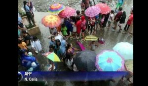 Philippine; grand nettoyage après les inondations à Manille