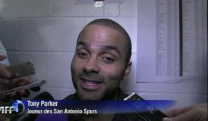 Tony Parker / Victoire des Spurs dans la finale NBA