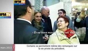 Hollande chahuté à Dijon